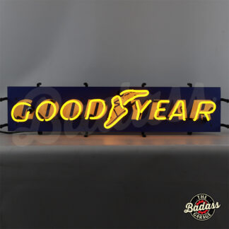 Goodyear Junior Neon Sign With Backing