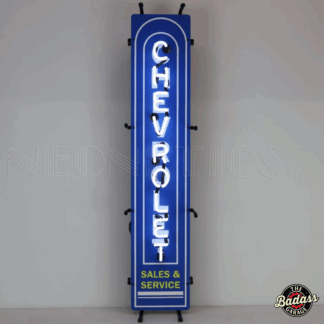 Chevrolet Vertical Junior Neon Sign