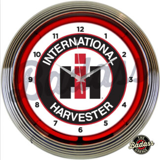 International Harvester Neon Clock