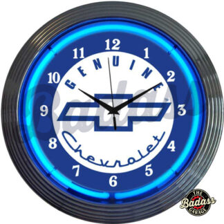 Gm Genuine Chevy Neon Clock