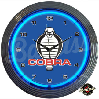 Ford Cobra Neon Clock