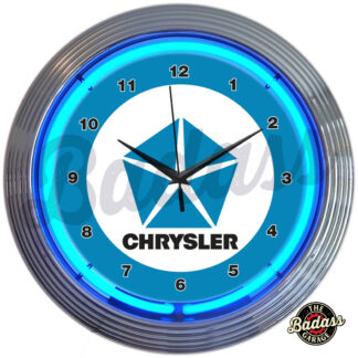 Chrysler Pentastar Neon Clock