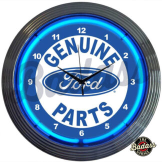 Ford Genuine Parts Neon Clock