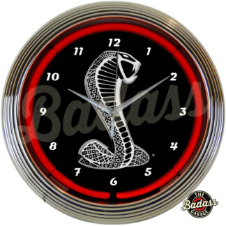 Ford Snake Neon Clock
