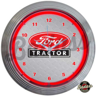 Ford Tractor Neon Clock
