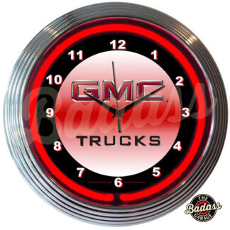 GMC Truck Neon Clock