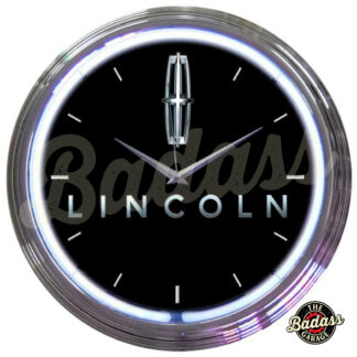 Ford Lincoln Neon Clock