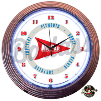 Mopar Arrow Neon Clock