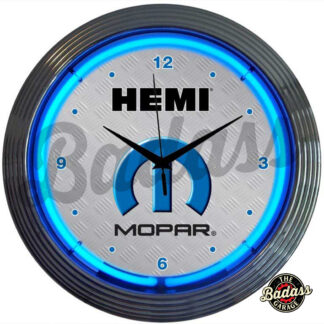 Mopar Hemi Neon Clock
