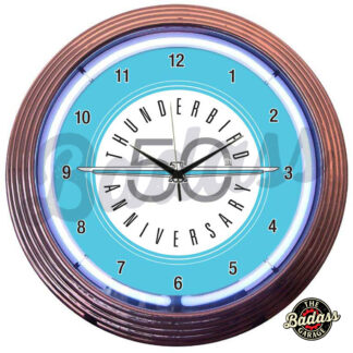 Ford Thunderbird Neon Clock