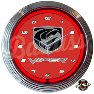 Viper Neon Clock