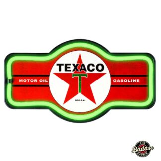 Texaco Red LED Rope Light Sign