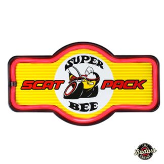 Super Bee Scat Pack LED Rope Light Sign