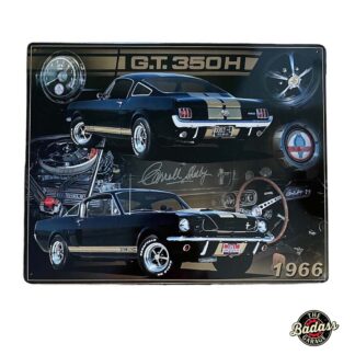 1966 Shelby GT350 Flat Rectangle Tin Sign