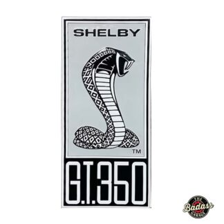 Shelby G.T. 350 Shaped and Embossed Metal Sign