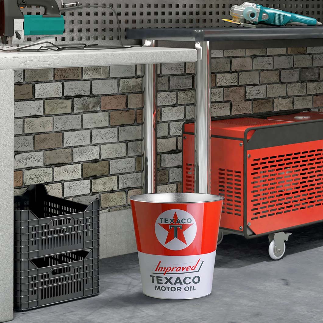 Rod Dustbin Image Texaco Trash Bin – Rod's Hotrods