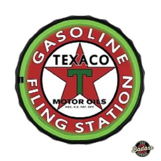 Texaco Filling Station LED Rop Light Sign
