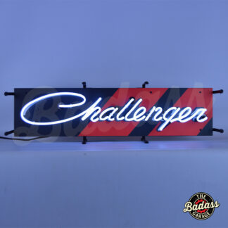 Dodge Challenger Junior Neon Sign With Backing