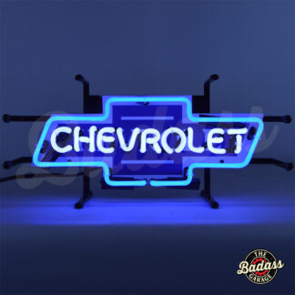 Chevrolet Bowtie Junior Neon Sign With Backing