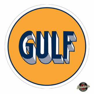 Gulf Oil 30" Metal Sign