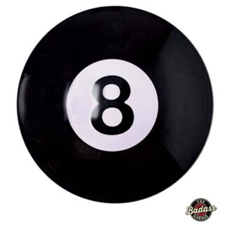 Eight Ball Domed Metal Sign
