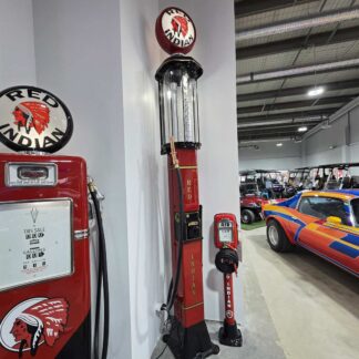 Red Indian Visable Pump