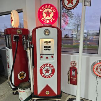 Texaco T Ethyl Gas Pump