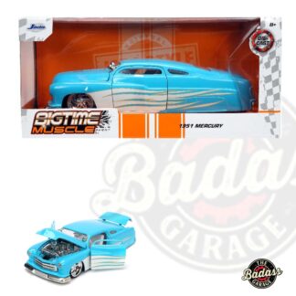 Jada 1/24 Scale "BIGTIME Muscle" 1951 Mercury Teal