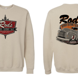 Rods GMC Crewneck - Cream $50