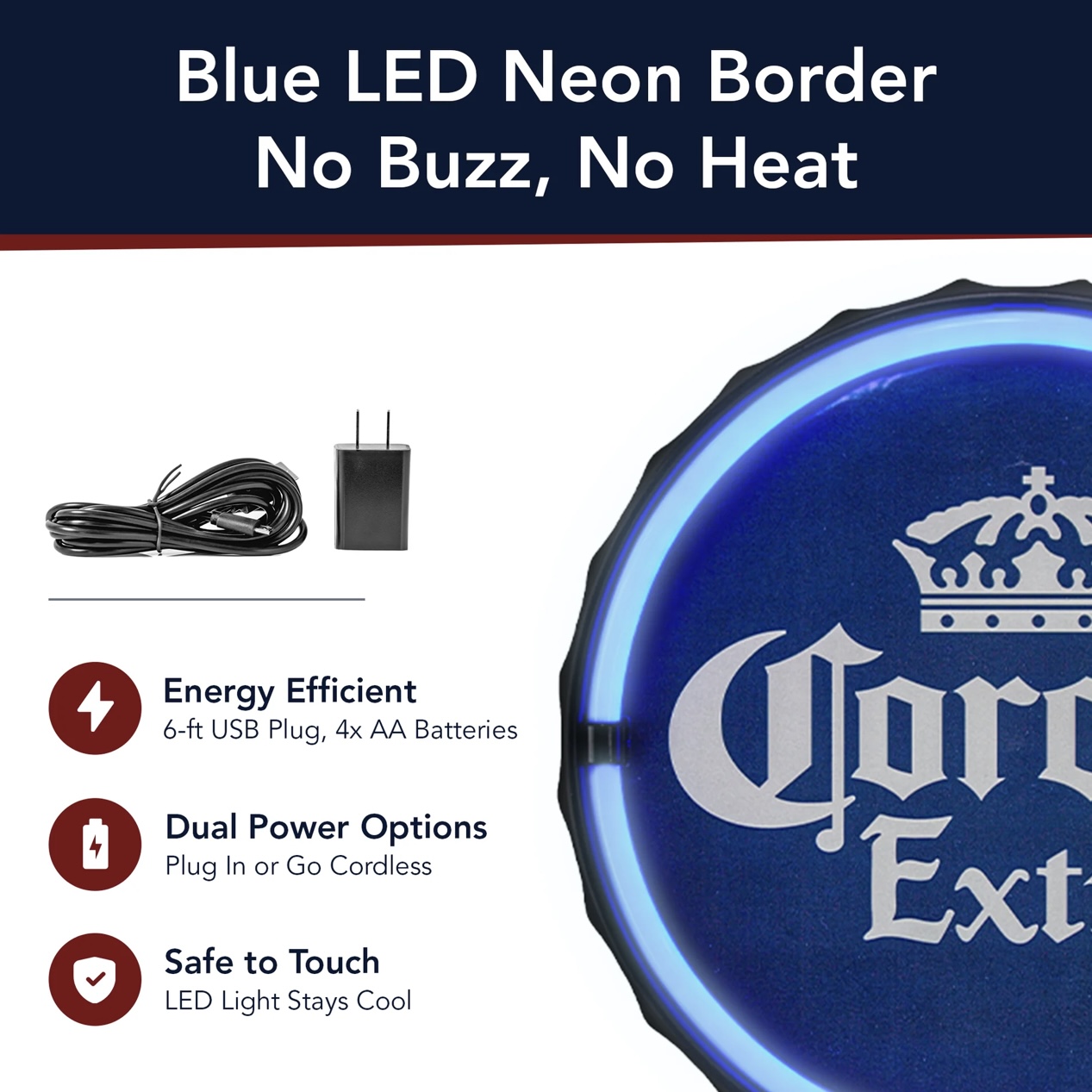 Corona Extra LED Rope Light Sign - Image 3