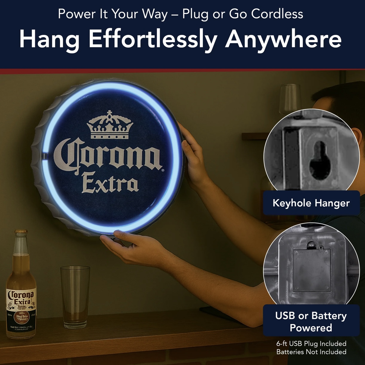 Corona Extra LED Rope Light Sign - Image 4