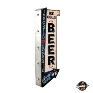 Imported Domestic Beer Marquee LED Sign