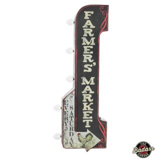 Farmer's Market Marquee LED Sign