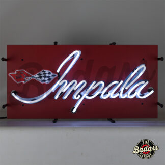 Chevy Impala Junior Neon Sign With Backing