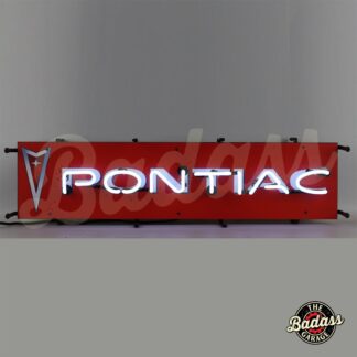 GM Pontiac Junior Neon Sign With Backing