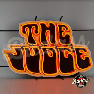 The Judge Pontiac Gto Neon Sign With Backing