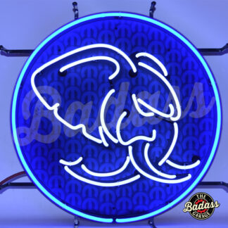 Hellephant Hemi Mopar Neon Sign With Backing